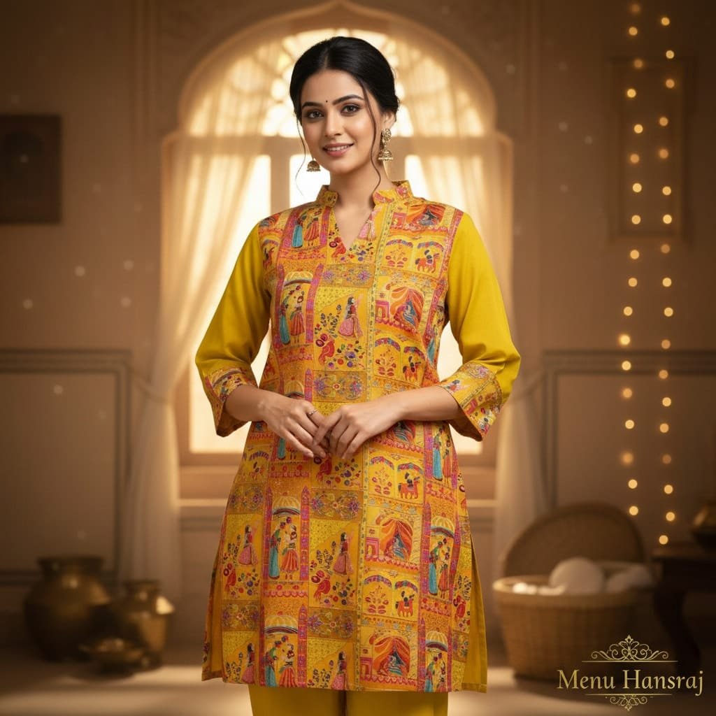 Printed kurta Pajama set